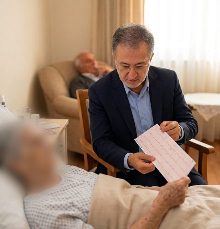 Yaşlı ve Yatağa Bağımlı Hastalarda Kardiyolojik Değerlendirme — klinik görsel 3