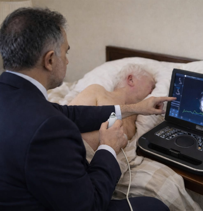 Evde Kardiyolog Muayenesi — klinik görsel 1